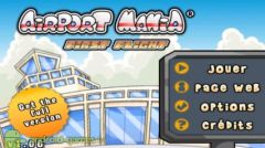 Le menu de Airport Mania. Le menu de Airport Mania.